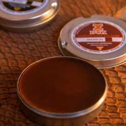 Pomada para calzado (incolora, marrón y negra)